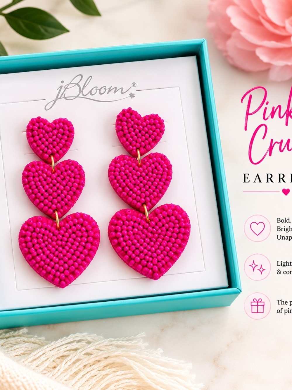 Pink Crush Earrings